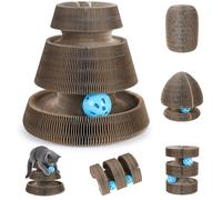 Cat Toy Self-Employment, Scratching Cocoon for Cats, Intelligence Toy for Cats, Space-Saving Storage