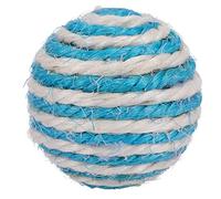 Cat Toy Sisal Interactive Cat Scratch Chew Toy for Cat Kitten Pet Natural Sisal Rope Environment-Friendly Toy with Shaken Sound to Stimulate Hunt-and-Chase Thrill Entertain Cats for Hours