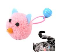 Cat Toy, Small Plush Toy with Bells, Interactive and Fun Small for Indoor Cats Exercise, Bite Resistant for Indoor Cats