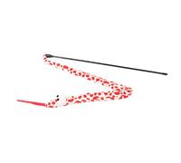 Cat Toy Snake Wand Sounding Plush Funny Interactive Teasing Play Wand