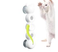 Cat Toy,Suction Cup Toys for Cats to Play Alone | with Worm Design Smart Motion Sensor Automatic for Teething Play Scratching Chewing Boredom Relief Dog