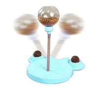 Cat Toy Treat Dispenser - Catnip Food Leaking Ball | Interactive Kitten Treat Dispenser | for Chasing Entertainment Stress Relief Home Indoor Outdoor