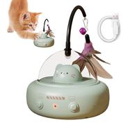 Cat Toy Wand,Automatic Motion Activated Cat Toy With - Pet Accessories for Mental Stimulation Boredom Hunting Playtime Home Birthday Holiday