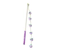 Cat Toy Wand,Fruit-Shaped 15.7 Inch with Anti-Slip Handle Wooden | Cat Teaser Wand,for Kitten Playing Teeth Grinding Exercising Home Park Garden Outdoor