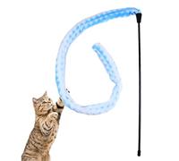 Cat Toy Wand Interactive Bell Safe | Interactive Cat Toys for Indoor Interactive Play Dash Exercise Training Fun Activity Stimulation Bonding Entertainment Joy