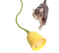 Cat Toy Wand - USB Powered Touch Activated - Cat Stick Toy Interactive Games | for Kitten Pet Indoor Enrichment Boredom Exercise Training Mental Physical Stimulation