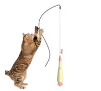 Cat Toy with Angel | Interactive Toy with Light, Feeding Stick with Carrot Handle for Activity, for Home , After Eating, Against Boredom, for Mental Promotion, Sleep