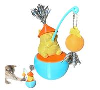 Cat Toy With Ball - 360 Degree Rotation Cute Stimulating Cat Toys | Pet Games Pet Accessory Play | Hunting Simulation Exercise Novelty Design | Boredom Relief Mental Stimulation Scratching Entertainme
