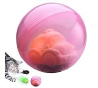 Cat Toy with Moving Ball, Interactive Cat Ball | Rolling Ball Cat Enrichment Toys, USB, Turtle Car Shape with Lights and Music for Children