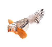 Cat Toy with Sounds, Cat Toy with Birds, Simulated Cat Toys for Indoor Cats, Squeaky Bird Cat Toys, Interactive Cat Exercise Toys for All L