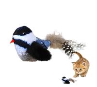 Cat Toy with Squeaky Bird | Plush Toys for Indoor Cats,Cat Toys with Flutter, Squeaky Bird for Exercising, Cats for Play, Kitten