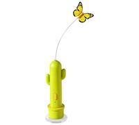 Cat Toys 2 Mode Rechargeable Electric Self-Play Stick with Suction Cup