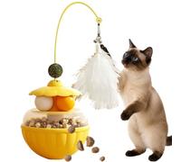 Cat Toys, Automatic Shaking Cane with Catnip Balls, Food Dispenser, Cat Play | for Medium to Small Adult Kitten and Cats