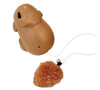 Cat Toys - Capybara Wall-Mounted Teaser,Smart Kitten Self-Play Ball Toys,for Kitten Small Medium Large Home Balcony Bedroom Indoor Backyard Outdoor Park