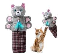 Cat Toys, Cat Wrestling Glove, Cats Puppet Wrestler Interactive Hand Puppet, Tough Padding for Safe and Fun Interactive Play, Pet Lovers Relieve Boring Pet Safe Cats Dog Interactiv-e Play
