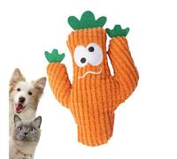 Cat Toys Catnip | Cat Teether Toy | Realistic Plush Soothing Cactus Plush to Calm Exercise Reinforced Mental Stimulation and Leakproof Construction Enhance