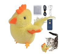 Cat Toys Flounding Bird Cat Toy, Rechargeable Touch Activated Kitten Toy,Realistic Cat Toys | Soft and Comfortable Cat Flapping Bird for All Breeds Toys from to Chew