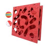 Cat Toys for Bored Indoor Adult Cats - Interactive Intelligence Maze | Cat Sensory Stimulating Toy with Bell and Ball for Boredom Release Training Crate Outdoor Hunting Indoor Travel Kitten Senior