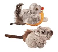 Cat Toys For Bored Indoor,Indoor Cat Toys | Plush Animal Activity Realistic Play Exercise Jumping Mental Stimulation For Feline Fun And Energy Boosting