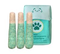 Cat Toys for Cats, 3 Pieces Safe for Teething, Interactive Funny Chew Toys for Cats - For Kittens Playing Outdoors and Indoors Banging L