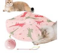Cat Toys for Indoor Cats | Cat Stimulation Toys with 4 Modes | Voice-Activated Sensor Electric Cat Toy, Interactive Cat Stimulation Toys for Exercise and Fun