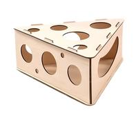 Cat Toys Interactive, Moving Cat Toy Interactive Cat Toy Ball, Wooden Cat Toys For Cats, Fun Cat Scratcher Ball For- Indoor Play, Kitten