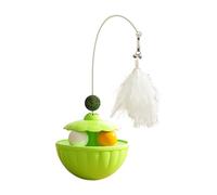 Cat Toys Interactive Pet Teaser Wand with Catnip Balls | Kitten Teaser Wand Toy for Small Medium Large Kitten Yards Porches Gardens Lawn Indoor Yards Porches