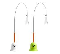 Cat Toys - Leceer Cat | Kitten Training Toys With Suction Cup | Cute Suction | Toys With Bells | Portable Interactive Cat Toys Bar With Springs And Bell Po