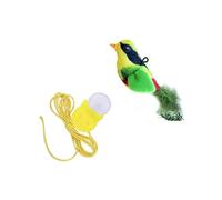 Cat Toys Realistic Teaser Charp Toy Sparrow Concentrated Charlie Realistic Cat and Cat Fun Exercise Wall Mount Exercise