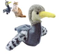 Cat Toys | USB Rechargeable Motion Activated Interactive Beating Wings Cat Toy - Plush Smart Touch-Activated Electric Flapping Simulation for Kitten All Breeds Play Chasing Exercising Enjoy Endless Fu