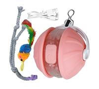 Cat Toys With Automatic Movement | Enrichment For Pets Exercise Automatic Games,Smart Rolling Ball With Feline Obstacle Avoidance - Home Living Room Stimulation Me