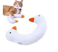 Cat Toys with Catnip | Cute Soft Cat Pillow Plush - Teaser Wand, Interactive Pet Chew Toys, Crinkle Sound Teething Sticks for Indoor and Outdoor Play