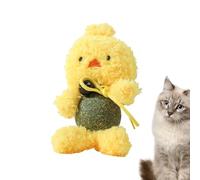 Cat Toys with Catnip | Interactive Catnip Ball with Stuffed Animal for Indoor Cats, Enrichment Toy for Kittens for Exercise Entertainment and Cleaning, For In