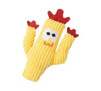Cat Toys with Catnip - Realistic Plush Cactus Chew Toy | Soft Soothing Anti-Stress Mental Stimulation Toy with Cat Play Use, Relaxation, Animal Interaction
