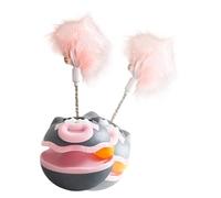 Cat Track Toy, Ball Rolling Game, Interactive Enrichment for Pets, Durable Interior Design for Kittens, Exercise Games, 8.5x5x21cm Reduction