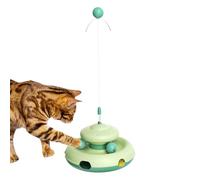 Cat Track Toy - Colorful Track Interactive Cat Toy - Portable Pet Enrichment Ball, Funny Training Games for Indoor Animal