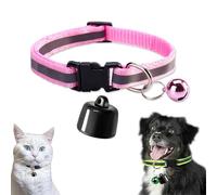 Cat Tracker, Cat Tracker Collar, Pet GPS Tracker for Cats Dog, Dog Tracker with No Monthly Fees, Compatible with iOS/Android, GPS Tracking Device (Pink)