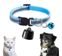 Cat Tracker, Cat Tracker Collar, Pet GPS Tracker for Cats Dog, Dog Tracker with No Monthly Fees, Compatible with iOS/Android, GPS Tracking Device (Blue)