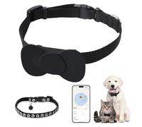 Cat Tracker, Cat Tracker Gps Collar For Small Cats Dogs, No Monthly Fee, Pet Tracking For Apple Find Function (Ios Only) - Elastic Cat Collar