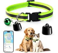 Cat Tracker,Cat Tracker with No Monthly Fees,Pet Tracker for Cats, Dog,Cat GPS Tracker Compatible with iOS and Android,Smart Pet Tracker Location Tracking with Reflective Collar