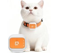 Cat Tracker Collar 4G,Pet Tracker for Cats and Dogs,High Accuracy GPS Positioning,Colourful Lights & Beep Alert,IPX7 Waterproof,Activity Data Monitoring