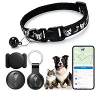 Cat Tracker Collar, Dog Tracker, Cat Tracker with No Monthly Fees, Compatible with iOS and Android, Cat Pet GPS Tracker, IPX6 Waterproof, Long Battery Smart Pet Tracker for Outdoor Adventures