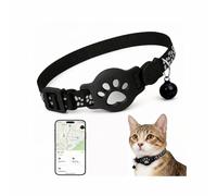 Cat Tracker Collar for Small Cats - Real Time Cat GPS Tracker No Monthly Fee, Pet Tracker for Cats Works with Apple Find My (Only iOS), No SIM Required (1)