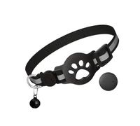 Cat Tracker Collar for Small Cats - Real Time Cat GPS Tracker No Monthly Fee, Pet Tracker for Cats Works with goo- gle Find My Device (Only Android), No SIM Required