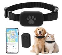 Cat Tracker Collar, Real Time GPS Cat Tracker, Dog Tracker, No Monthly Fee, Compatible with iOS/Android, Adjustable Mini GPS Pet Tracker Device for Small Cats Dogs