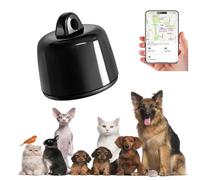 Cat Tracker for Dogs and Cats, Mini Bluetooth Pet Tracker with No Monthly Fee, Compatible with iOS/Android, Smart Anti-Loss Locator, Lightweight Waterproof Tracking Device for Collars & Luggage (1)