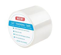 CAT Training Crate| Cat Scratch Furniture Protector | Transparent Translucent Cat Scratching Tape, 3 for Sofa Doors, Acrylic Material, Which Is Suitable For