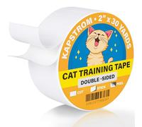 Cat Training Tape - 5cm / 2" Wide, 27.4m / 30yd Long - Cat Scratch Deterrent for Furniture - Double-Sided Scratch Protector Tape Roll - by KapStrom