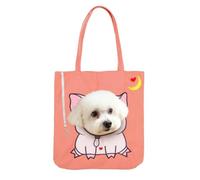 Cat Transport Bag Cartoon Cat Carry Bag with Head Opening | Cat Travel Shoulder Bag for Pet Owners Camping Holiday Road Trip Care Walk Park Garden Lawn