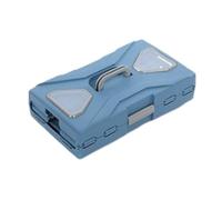 Cat Transport Boxes, Foldable and Portable Transport Box in Cage Shape, Portable Small Dog Transport Box with Handle, for Kittens and Puppies when Travelling, Outdoor as well as on the Plane Car to